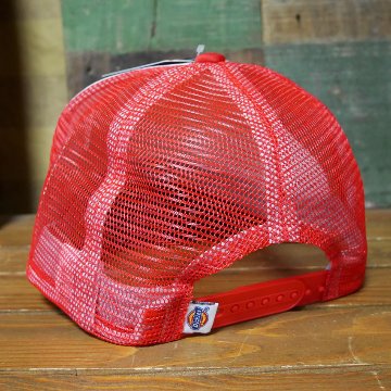 Dickies ディッキーズ DK EX  PATCH MOTIF MESH CAP レッド帽子  アメカジ　アメリカン雑貨の画像