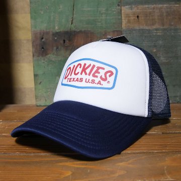 Dickies ディッキーズ DK EX  PATCH MOTIF MESH CAP ネイビー帽子  アメカジ　アメリカン雑貨の画像