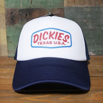 Dickies ディッキーズ DK EX  PATCH MOTIF MESH CAP ネイビー帽子  アメカジ　アメリカン雑貨の画像