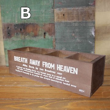 リモコンケース 収納ボックス BREA  リモコンラック インテリア雑貨 アメリカン雑貨の画像
