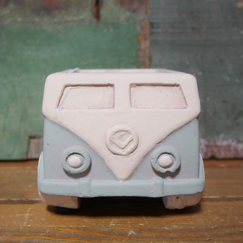 クラシックカーポット バス ガーデニング プランター CLASIC CAR MINI 鉢 グリーンポット ガーデニング雑貨の画像