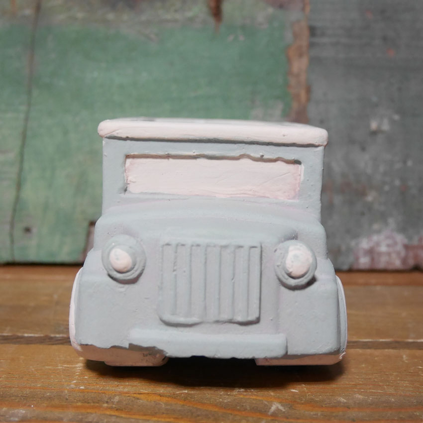 クラシックカーポット ミニ デリバン ガーデニング プランター CLASIC CAR MINI 鉢 グリーンポット ガーデニング雑貨の画像