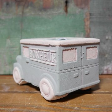クラシックカーポット ミニ デリバン ガーデニング プランター CLASIC CAR MINI 鉢 グリーンポット ガーデニング雑貨の画像