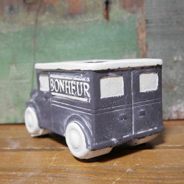 クラシックカーポット ミニ デリバン ガーデニング プランター CLASIC CAR MINI 鉢 グリーンポット ガーデニング雑貨の画像