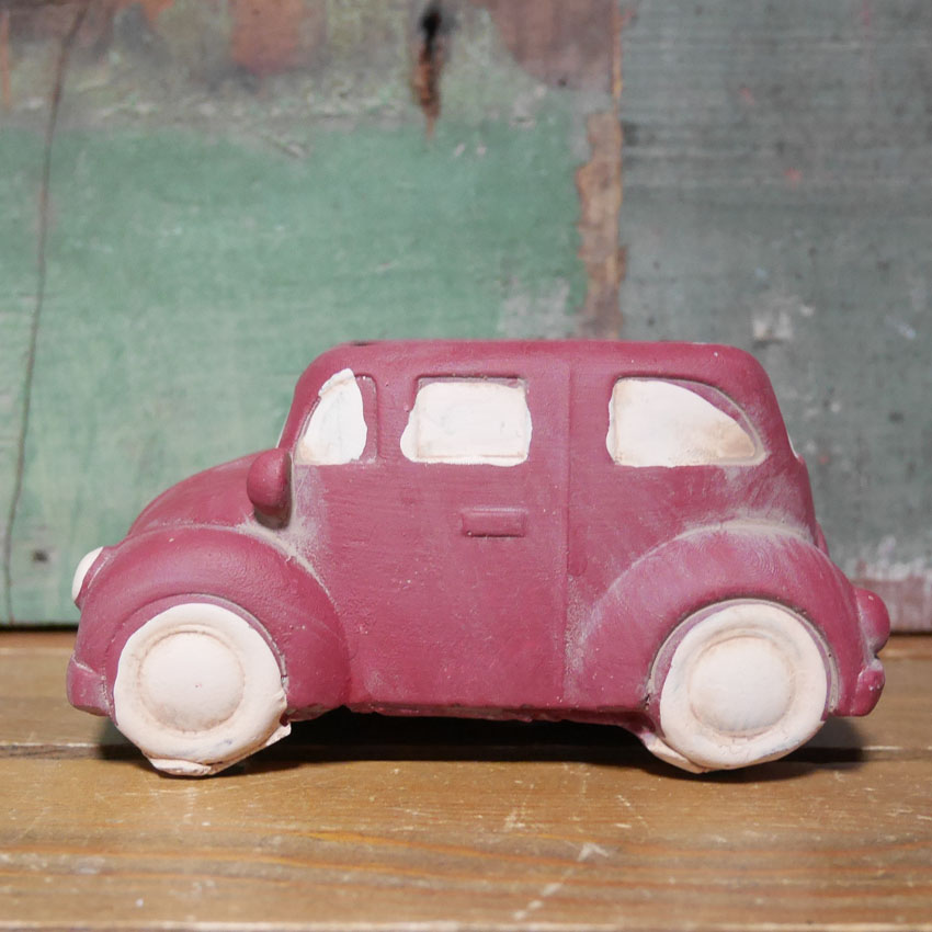 クラシックカーポット ミニ ビートル ガーデニング プランター CLASIC CAR MINI 鉢 グリーンポット ガーデニング雑貨の画像