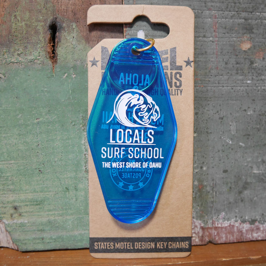 モーテル キーホルダークリア ハワイ MOTEL KEY CHAIN HAWAI アメリカン雑貨　の画像