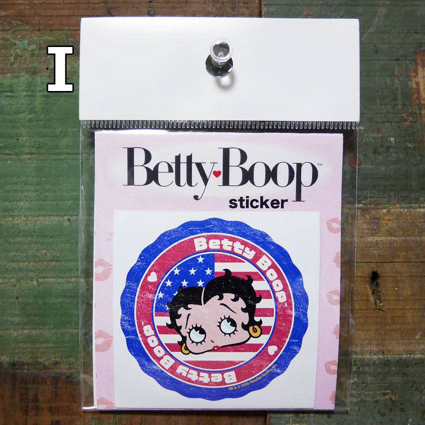 BETTY BOOP Sticker ステッカー ベティブープ シール ステッカー ベティちゃん　アメリカン雑貨の画像