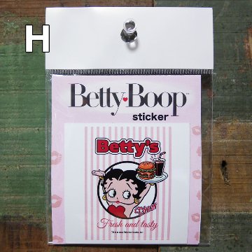 BETTY BOOP Sticker ステッカー ベティブープ シール ステッカー ベティちゃん　アメリカン雑貨の画像