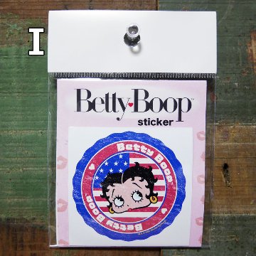 BETTY BOOP Sticker ステッカー ベティブープ シール ステッカー ベティちゃん　アメリカン雑貨の画像