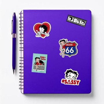 BETTY BOOP Sticker ステッカー ベティブープ シール ステッカー ベティちゃん　アメリカン雑貨の画像