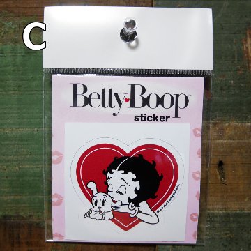 BETTY BOOP Sticker ステッカー ベティブープ シール ステッカー ベティちゃん　アメリカン雑貨の画像