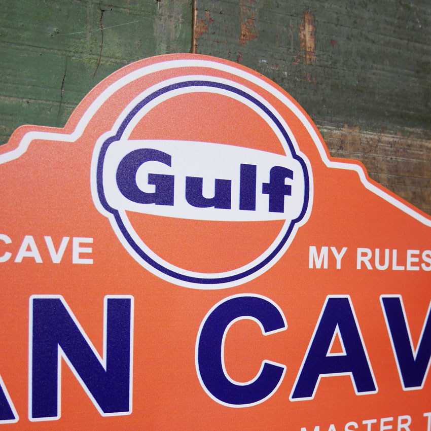 Gulf アメリカン フックボード ガルフ 壁掛け ウォールハンガー ガレージインテリア アメリカン雑貨の画像