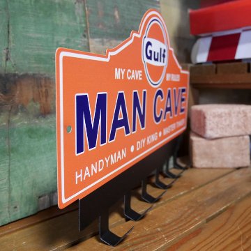 Gulf アメリカン フックボード ガルフ 壁掛け ウォールハンガー ガレージインテリア アメリカン雑貨の画像