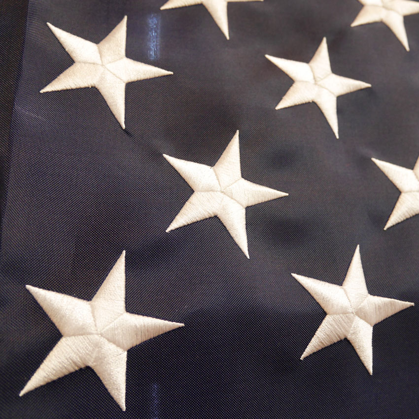 星条旗 USA フラッグ 刺繍 タペストリー アメリカン雑貨の画像