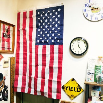 星条旗 USA フラッグ 刺繍 タペストリー アメリカン雑貨の画像