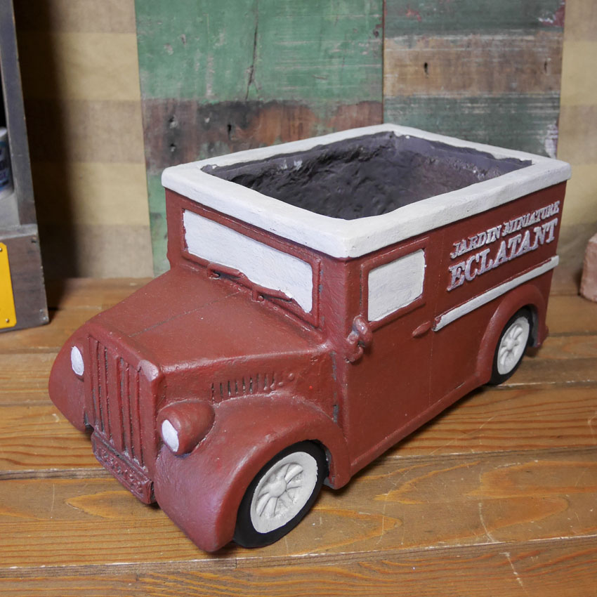 クラシックカーポット デリバン LLサイズ ガーデニング プランター CLASIC CAR  鉢 グリーンポット ガーデニング雑貨の画像
