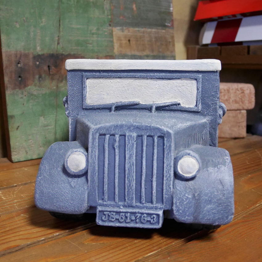 クラシックカーポット デリバン LLサイズ ガーデニング プランター CLASIC CAR  鉢 グリーンポット ガーデニング雑貨の画像