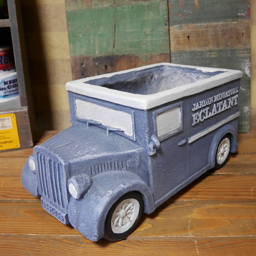 クラシックカーポット デリバン LLサイズ ガーデニング プランター CLASIC CAR  鉢 グリーンポット ガーデニング雑貨の画像