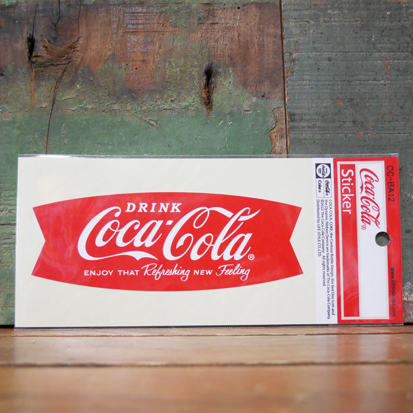 コカコーラ COLA DRINK STICKERS ステッカー  Coca Cola 耐水 耐光 シール デコレーション アメリカン雑貨の画像