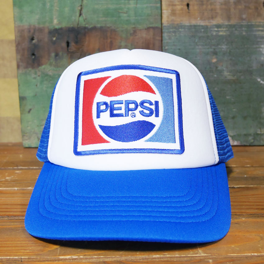 ペプシ メッシュキャップ Pepsi　レーシングメッシュキャップ　アメリカン雑貨の画像