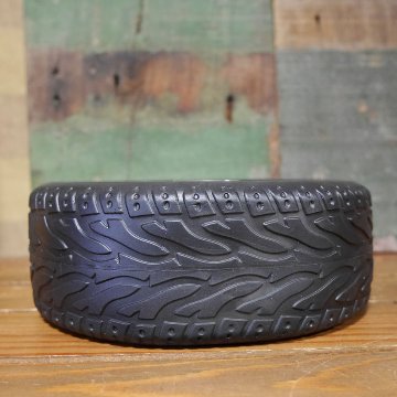 ROUTE66 タイヤアッシュトレイ 卓上灰皿 ルート66 TIRE ASHTRAY アメリカン雑貨の画像