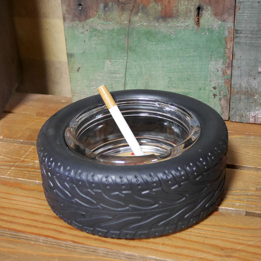 PENNZOIL タイヤアッシュトレイ 卓上灰皿 ペンズオイル LUBRICATION TIRE ASHTRAYアメリカン雑貨の画像