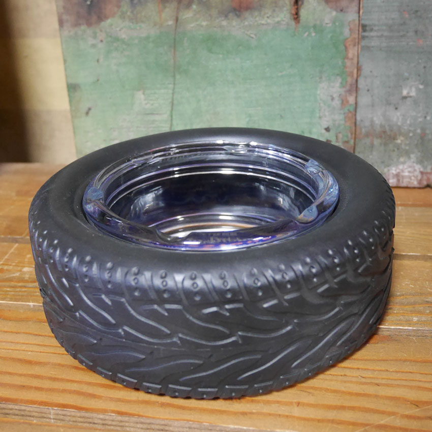 Firestone タイヤアッシュトレイ 卓上灰皿 FS TIRE ファイアストン TIRE ASHTRAYアメリカン雑貨の画像