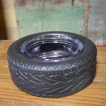 Firestone タイヤアッシュトレイ 卓上灰皿 FS TIRE ファイアストン TIRE ASHTRAYアメリカン雑貨の画像