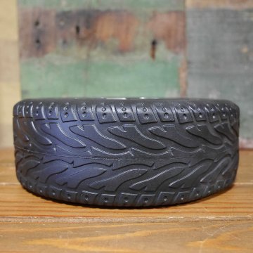 Firestone タイヤアッシュトレイ 卓上灰皿 FS TIRE ファイアストン TIRE ASHTRAYアメリカン雑貨の画像