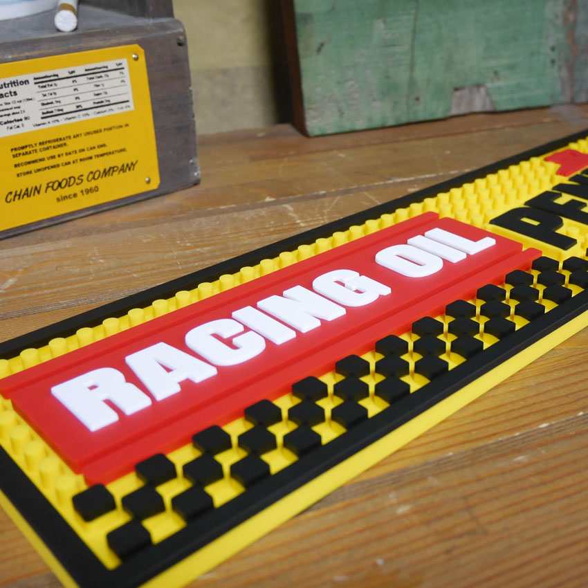PENNZOIL バーマット LUBRICATION ペンズオイル BARMAT アメリカン雑貨の画像