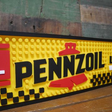 PENNZOIL バーマット LUBRICATION ペンズオイル BARMAT アメリカン雑貨の画像