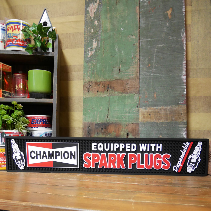 CHAMPION バーマット PLUG チャンピオン  BARMAT アメリカン雑貨の画像