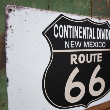 ルート66 NEW MEXICO USA SIGN ビンテージ レトロ インテリア サインボード ROUTE66 ニューメキシコ  A4サイズ   アメリカン雑貨の画像