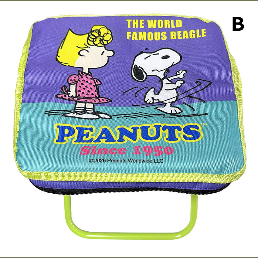 スヌーピー 折りたたみコンパクトチェア SNOOPY チェア 椅子 アウトドア レジャー 携帯チェア PEANUTS　アメリカン雑貨の画像