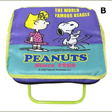 スヌーピー 折りたたみコンパクトチェア SNOOPY チェア 椅子 アウトドア レジャー 携帯チェア PEANUTS　アメリカン雑貨の画像