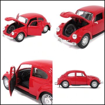 フォルクスワーゲン ビートル Maisto 1/24 レトロミニカー VOLKSWAGEN BEETLE  アメリカン雑貨の画像