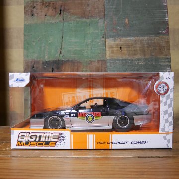 シェビー カマロ Z28 Mickey Thompson 1985 Chevy Camaro 1/24 レトロミニカー シボレー JADA TOYS BTM　アメリカン雑貨の画像