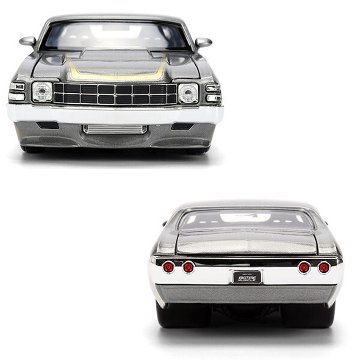 シェビー シェベル SS HURST 1971 Chevy Chevelle SS 1/24 レトロミニカー シボレー JADA TOYS BTM アメリカン雑貨の画像
