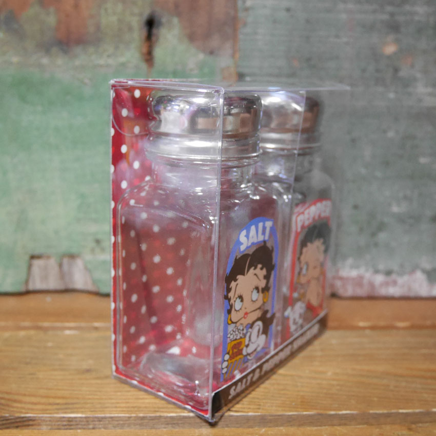 アメリカンダイナー ソルト＆ペッパー シェイカー SALT&PEPPER SHAKER ベティブープ ガーフィールドキッチングッズ アメリカ雑貨の画像
