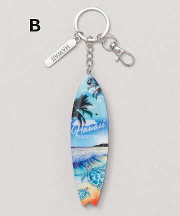 マカナウッドサーフ キーホルダー ハワイ HAWAII キーリング カヒコ Kahiko アメリカン雑貨　の画像