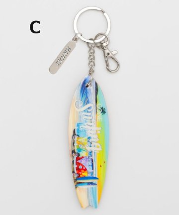 マカナウッドサーフ キーホルダー ハワイ HAWAII キーリング カヒコ Kahiko アメリカン雑貨　の画像