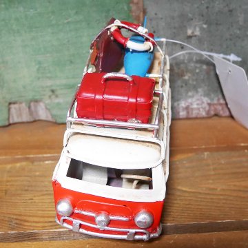 アロハバス ALOHA gone surfing ブリキのおもちゃ バス インテリア  アメリカン雑貨の画像