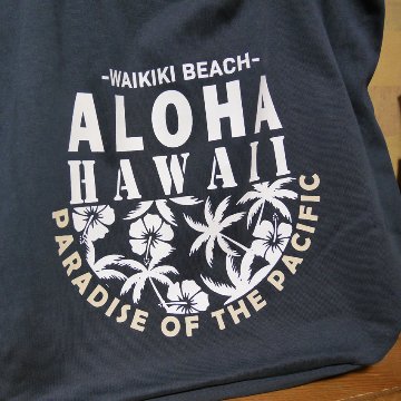 ホロイムアバッグ ハイビスカス ハワイアン エコバッグ  カヒコ kahiko ショッピングバッグの画像