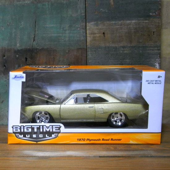 1970 PLYMOUTH ROAD RUNNER プリムスロードランナー JADA BIGTIME 1/24  アメリカン雑貨の画像