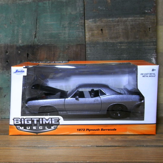 1973 PLYMOUTH BARRACUDA プリムス バラクーダ JADA BIGTIME 1/24  アメリカン雑貨の画像