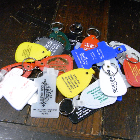 アドバタイジング キーホルダー 5Pセット　アメリカン雑貨の画像