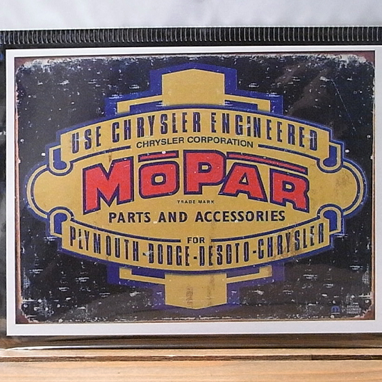 モパークライスラー ステッカーシール　アメリカン雑貨の画像