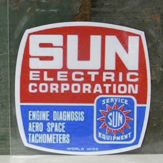 SUN PVC  サン ステッカー シール　アメリカン雑貨画像