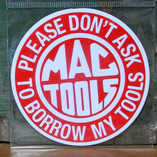 MACTOOLS ステッカー シール レーシングステッカー マック