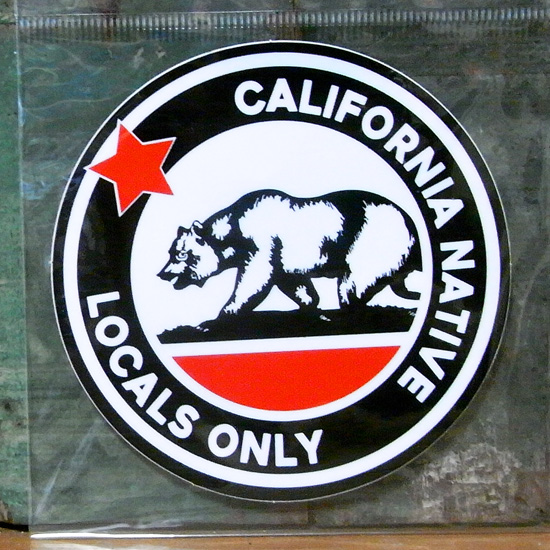 C.A NATIVE 　ステッカー シール　アメリカン雑貨の画像